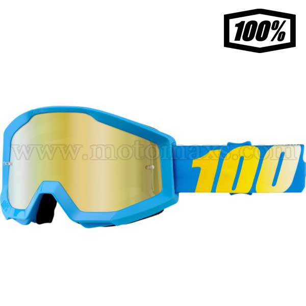 Gafas Cross 100% "Cyan".
