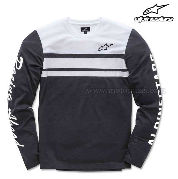 Camiseta Alpinestars "2 Stroke" Negra.