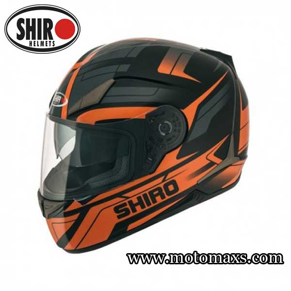 Casco SHIRO SH-715 AUSTIN Naranja