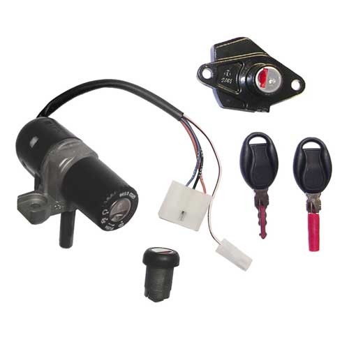 Kit Cerraduras Aprilia SR 50 (Motor Piaggio) Completo