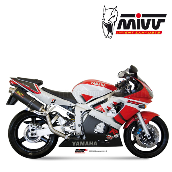 Escape MIVV "Oval" Slip-On (Carbono) Yamaha YZF-R6 (HOM.)
