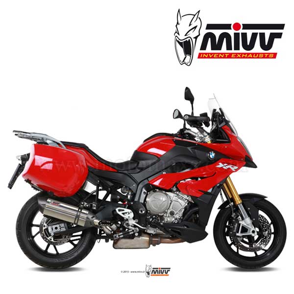 Escape MIVV "Suono" Slip-On (Acero) BMW S1000 XR (HOMOLOGADO)