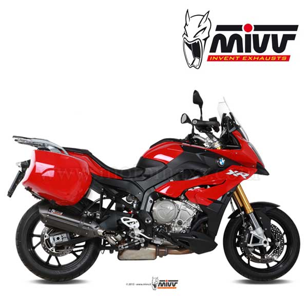 Escape MIVV "Suono Black" Slip-On (Acero) BMW S1000 XR (HOM.)