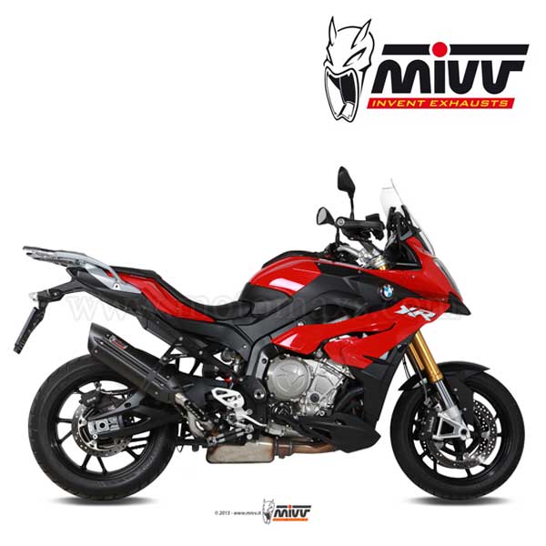 Escape Alto MIVV "Suono Black" Slip-On (Acero)BMW S1000 XR(HOM.)