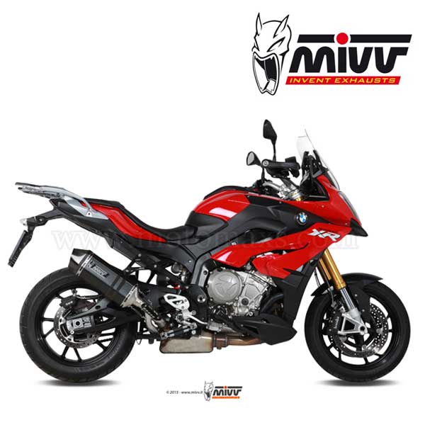 Escape Alto MIVV "Speed Edge Black" Slip-On(Acero)S1000 XR(HOM.)