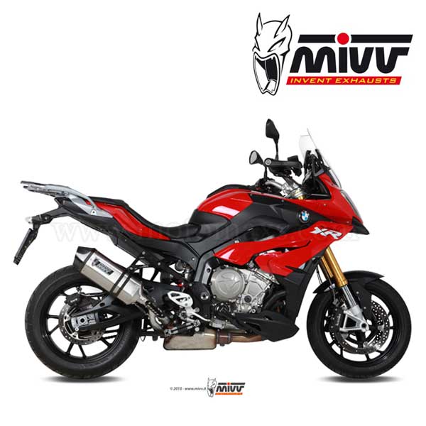 Escape Alto MIVV "Speed Edge" Slip-On (Acero)BMW S1000 XR(HOM.)