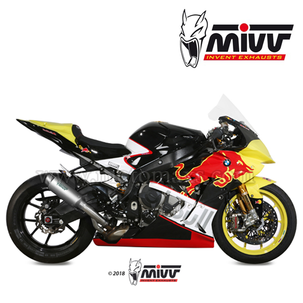 Escape MIVV "GP PRO" Slip-On (Titanio) BMW S1000 RR (HOMOLOGADO)