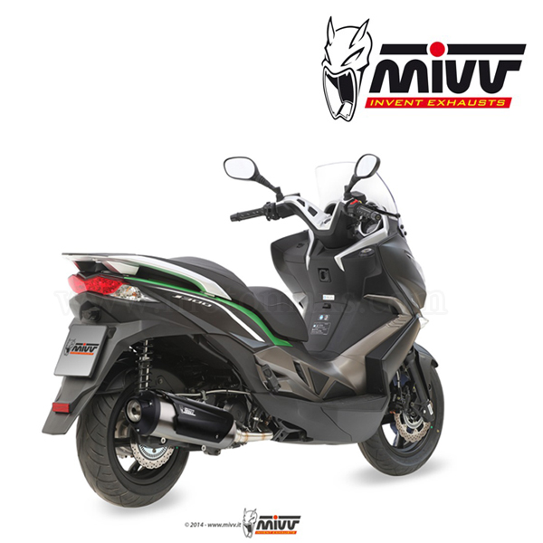 Escape Completo MIVV "Urban" (Acero) Kawasaki J-300