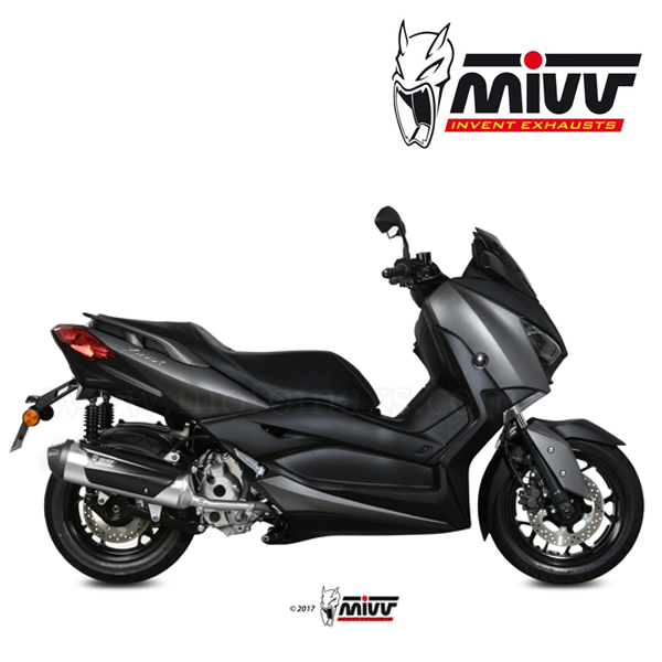 Escape MIVV "Urban" Slip-On (Acero) Yamaha X-Max 300