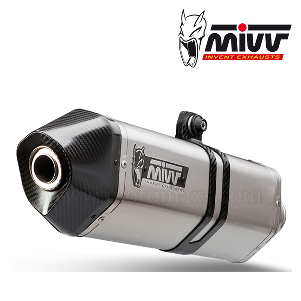 Escape MIVV "Speed Edge" Slip-On (Acero) Monster 821 (HOM.)