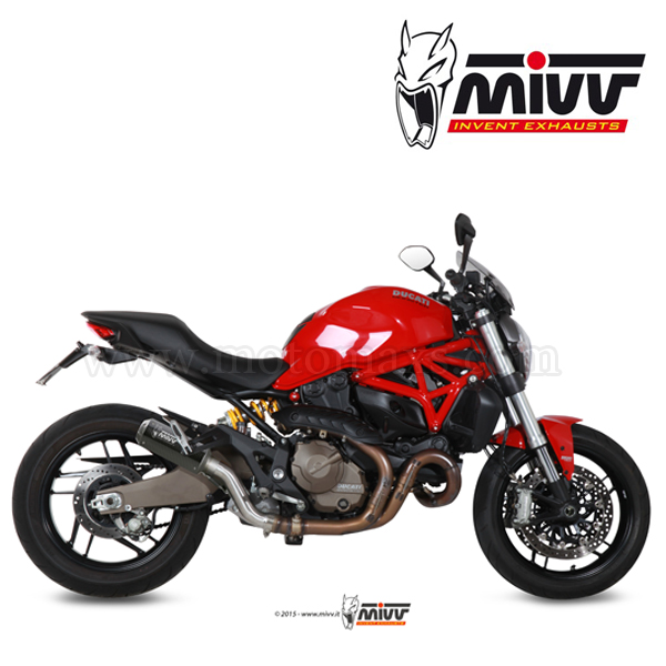 Escape MIVV "MK3" Slip-On (Carbono) Ducati Monster 821