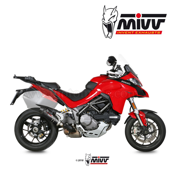 Escape MIVV "Oval" Slip-On (Carbono) Multistrada 1260 (HOM.)