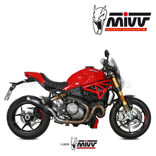 Escape MIVV "GP PRO" Slip-On (Carbono) Monster 1200 (HOM.)