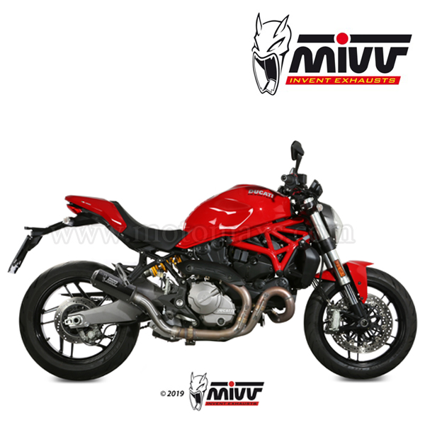 Escape MIVV "MK3" Slip-On (Carbono) Ducati Monster 1200