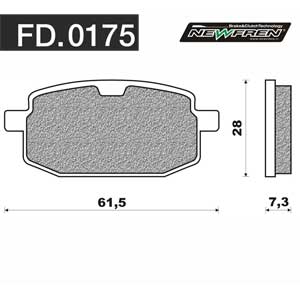 Pastillas Freno Newfren FD0175