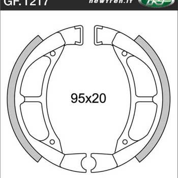 Zapatas Frenos Newfren GF1217
