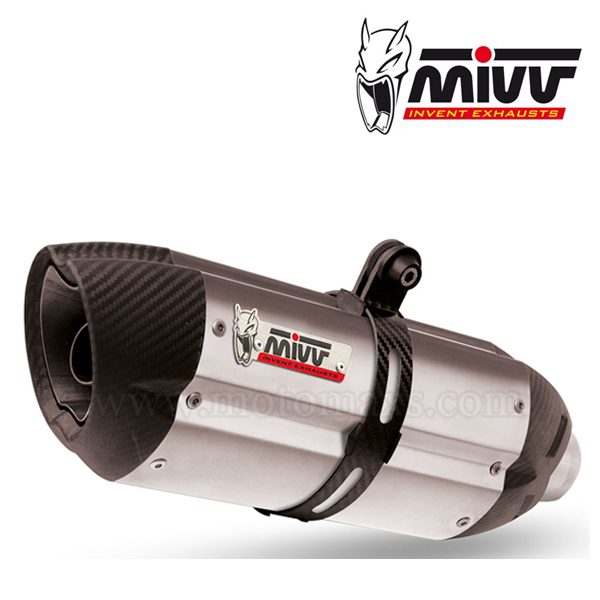 Escape MIVV "Suono" Slip-On (Acero) Honda CBR600F (HOM.)