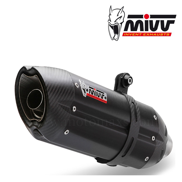 Escape MIVV "Suono Black" Slip-On (Acero) Honda CBR600F (HOM.)