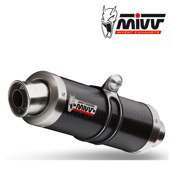 Escape MIVV "GP Black" Slip-On (Acero) Honda CBR600F (HOM.)