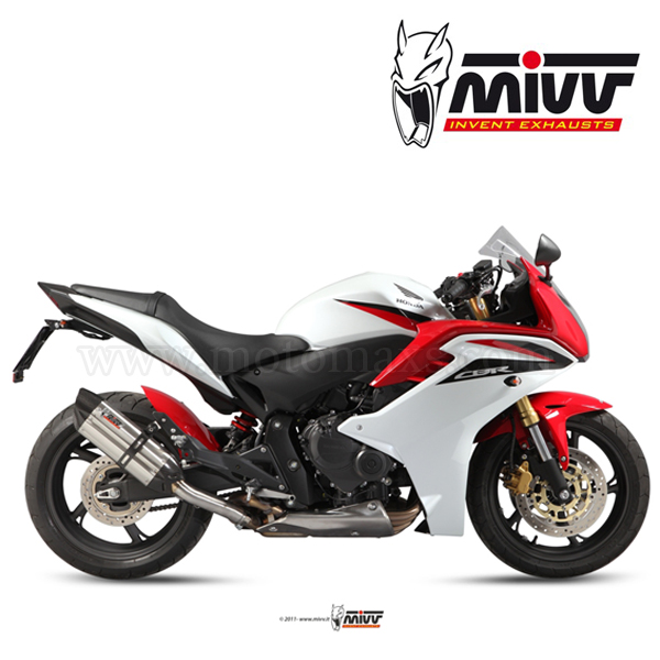 Escape MIVV "Suono" Slip-On (Acero) Honda CBR600F (HOM.)
