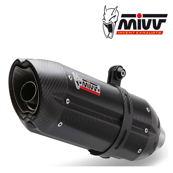 Escape MIVV "Suono Black" Slip-On (Acero) Honda CBR600F (HOM.)