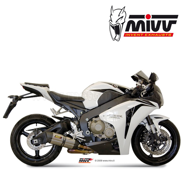 Escape MIVV "Suono" Slip-On (Acero) Honda CBR1000RR (HOM.)