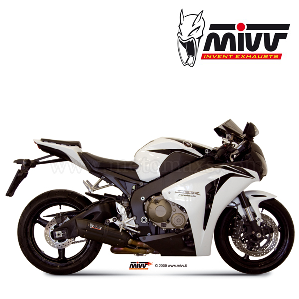 Escape MIVV "Suono Black" Slip-On (Acero) Honda CBR1000RR
