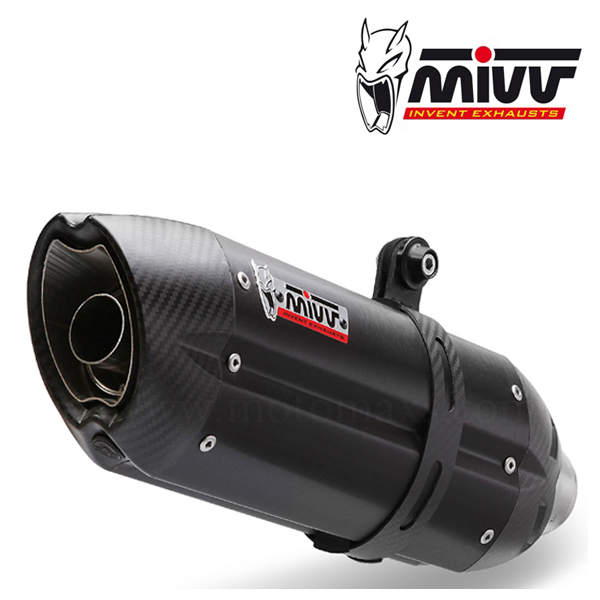 Escape MIVV "Suono Black" Slip-On (Acero) Integra 750 (HOM.)