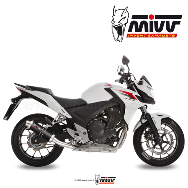 Escape MIVV "GP" Slip-On (Carbono) Honda CB500F (HOM.)