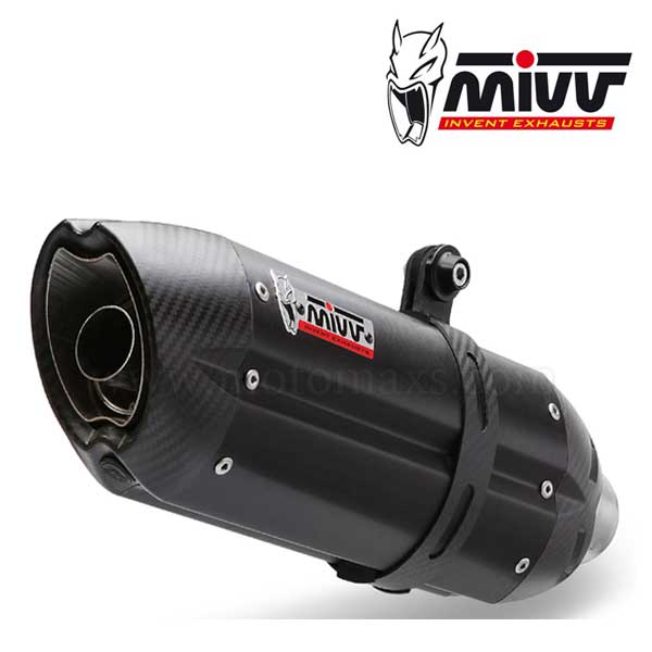 Escape MIVV "Suono Black" Slip-On (Acero) Honda CB 500 F (HOM.)