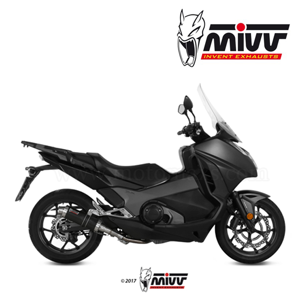 Escape MIVV "GP" Slip-On (Carbono) Honda Integra 750 (HOM.)