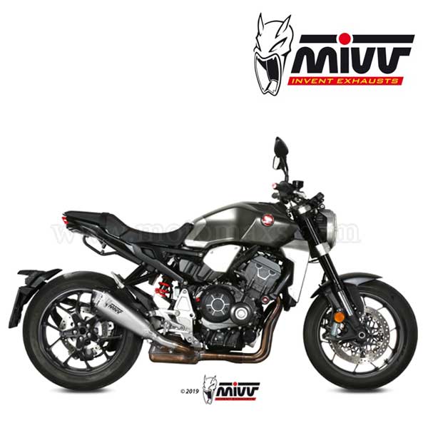 Escape MIVV "Delta Race" Slip-On (Acero) Honda CB1000R (HOM.)