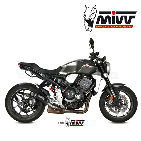 Escape MIVV "MK3" Slip-On (Carbono) Honda CB1000R (HOM.)