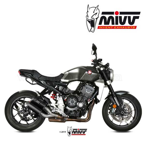 Escape MIVV "MK3" 2 Slip-On (Carbono) Honda CB1000R (HOM.)