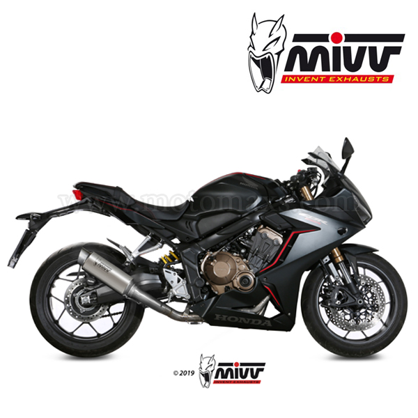 Escape Completo MIVV "GP PRO" (Titanio) Honda CB 650 R (HOM.)