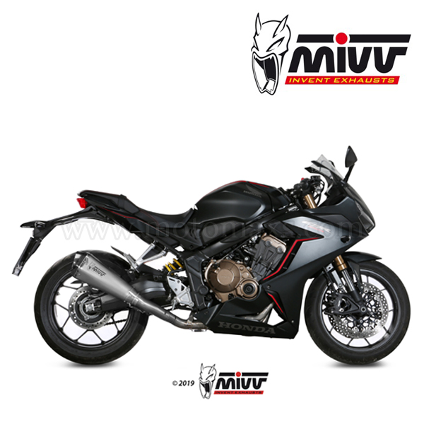 Escape Completo MIVV "Delta Race" (Acero) Honda CB 650 R (HOM.)