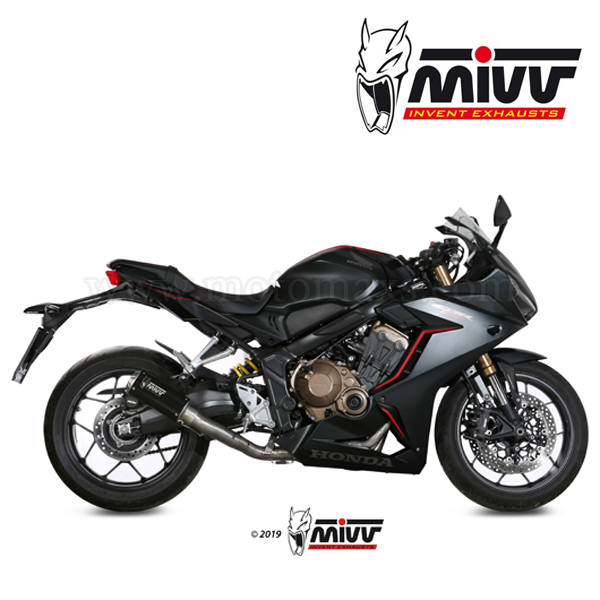 Escape Completo MIVV "MK3 Black" (Acero) Honda CB 650 R