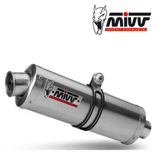 Escape MIVV "Oval" Slip-On (Acero) Kawasaki Z 750 (HOM.)