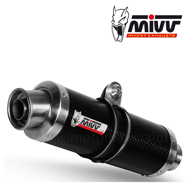 Escape MIVV "GP" Slip-On (Carbono) Kawasaki Z 1000 (HOM.)