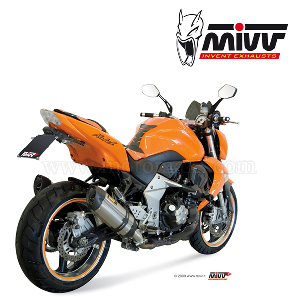 Escape MIVV "Suono" Slip-On (Acero) Kawasaki Z 1000 (HOM.)