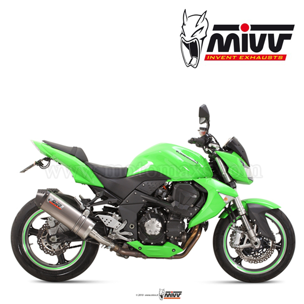 Escape MIVV "Oval" Slip-On (Titanio) Kawasaki Z 1000 (HOM.)