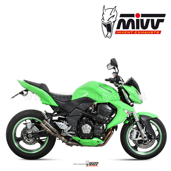 Escape MIVV "Double Gun" Slip-On (Titanio) Kawasaki Z 1000