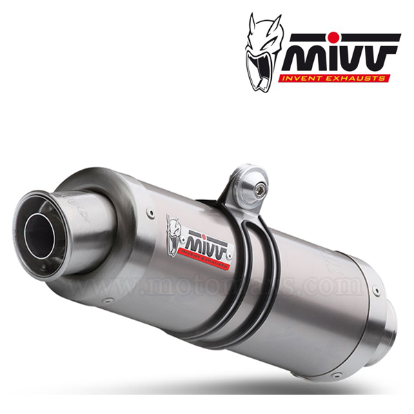 Escape MIVV "GP" Slip-On (Titanio) Kawasaki Ninja ZX-6 R (HOM.)