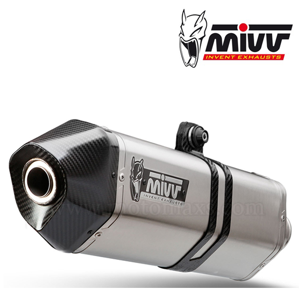 Escape MIVV "Speed Edge" Slip-On (Acero) Ninja ZX-6 R (HOM.)