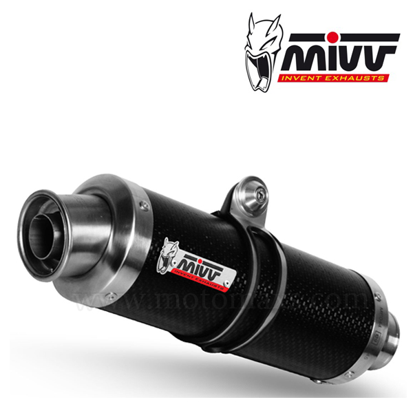 Escape MIVV "GP" Slip-On (Carbono) Kawasaki Z 1000 (HOM.)