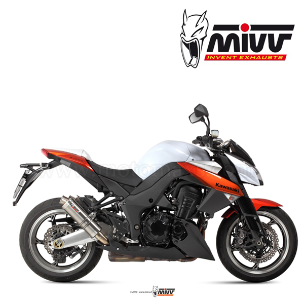 Escape MIVV "GP" Slip-On (Titanio) Kawasaki Z 1000 (HOM.)