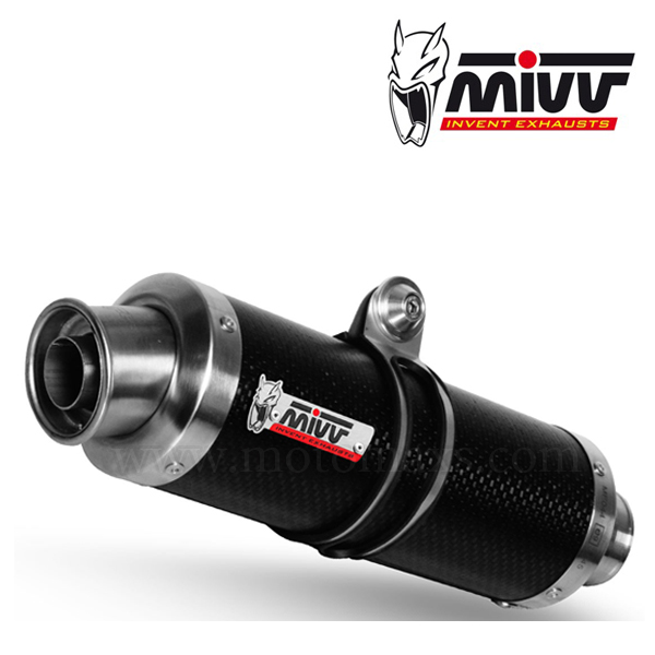 Escape MIVV "GP" Slip-On (Carbono) Kawasaki Z 800 (HOM.)