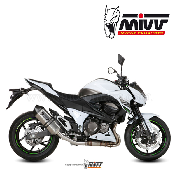 Escape MIVV "Speed Edge" Slip-On (Acero) Kawasaki Z 800 (HOM.)