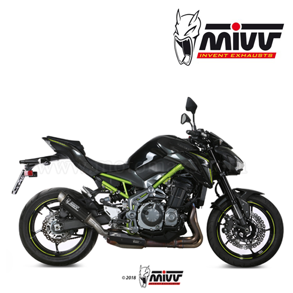 Escape MIVV "GP PRO" Slip-On (Carbono) Kawasaki Z 900 (HOM.)