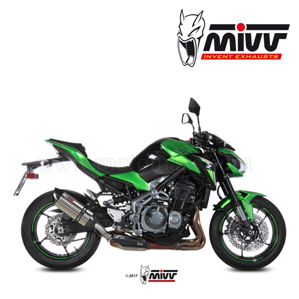 Escape MIVV "Suono" Slip-On (Acero) Kawasaki Z 900 (HOM.)